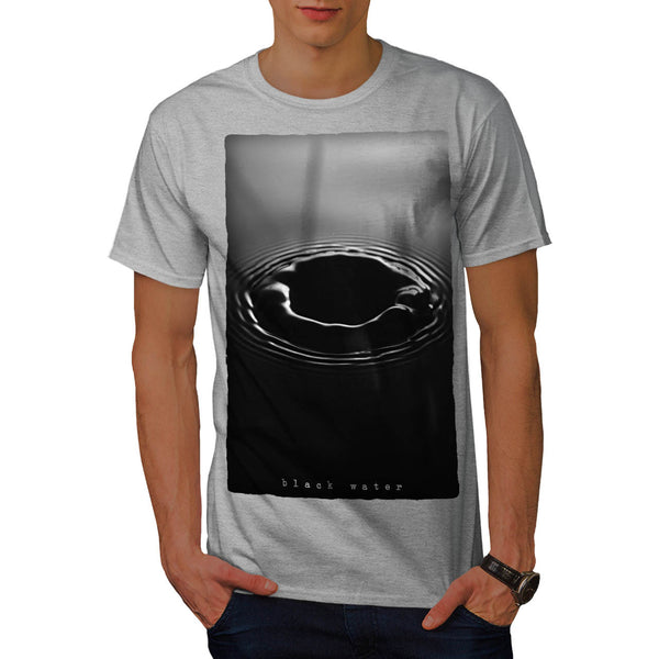 Black Hole Water Mens T-Shirt