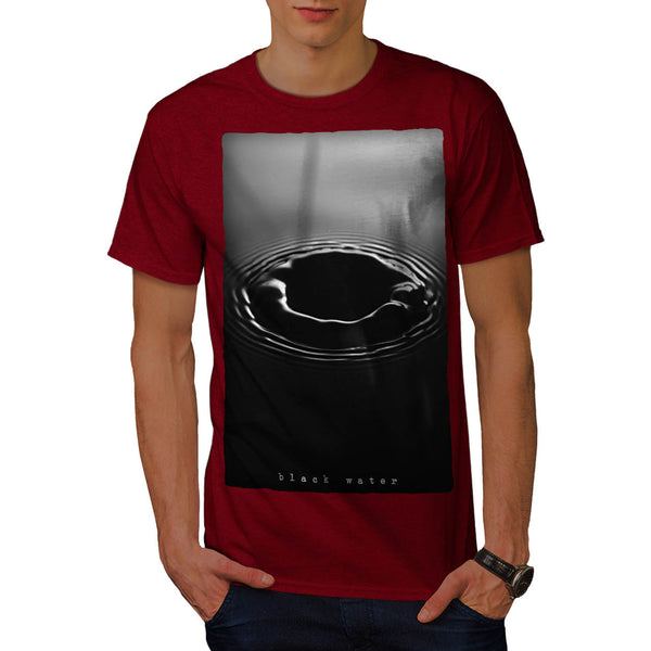 Black Hole Water Mens T-Shirt