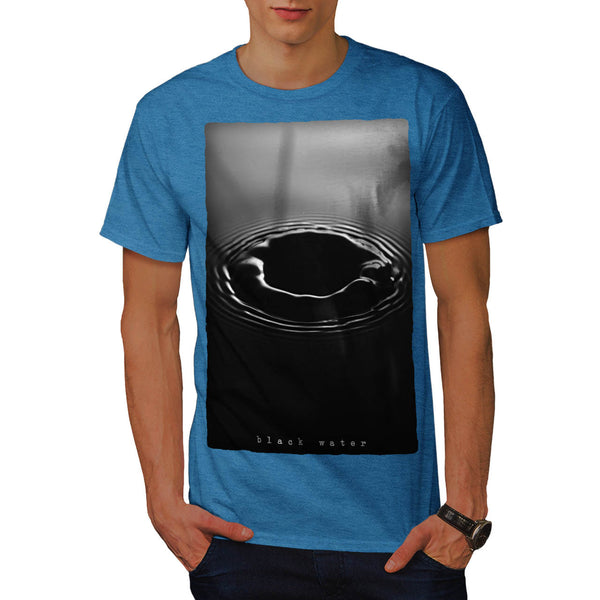 Black Hole Water Mens T-Shirt