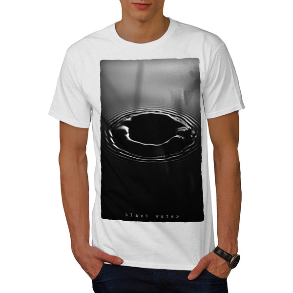 Black Hole Water Mens T-Shirt