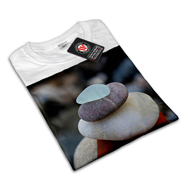 Colorful Sea Rocks Mens T-Shirt