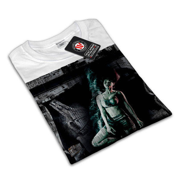 Downtown Girl City Life Mens T-Shirt