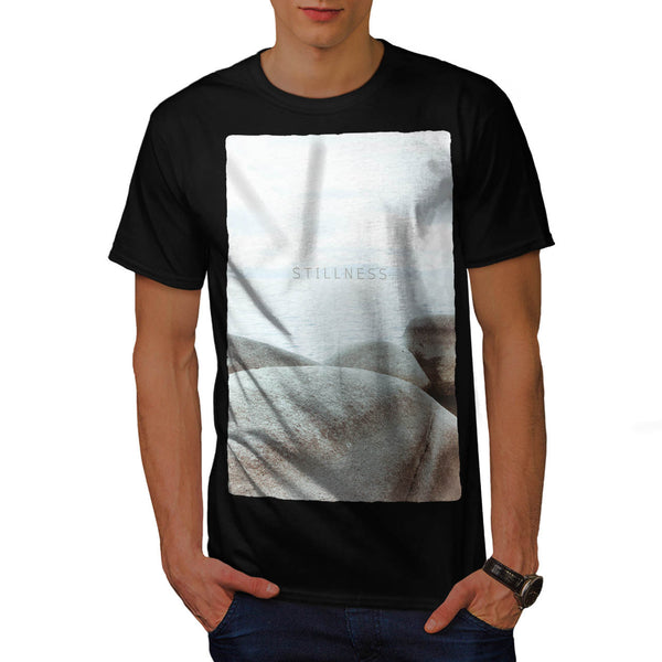 Beautiful Rocky Shore Mens T-Shirt