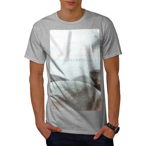 Beautiful Rocky Shore Mens T-Shirt