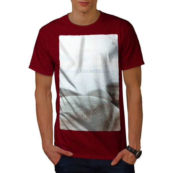 Beautiful Rocky Shore Mens T-Shirt