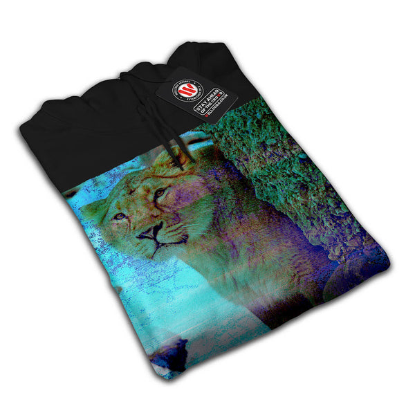 Jungle Cat Queen Look Womens Hoodie