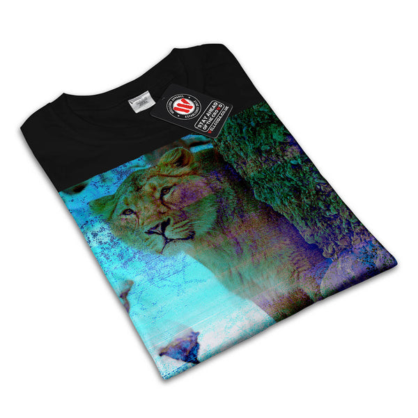 Jungle Cat Queen Look Womens T-Shirt