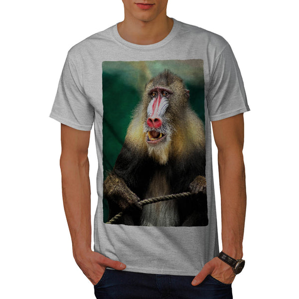 Baboon Monkey Look Mens T-Shirt