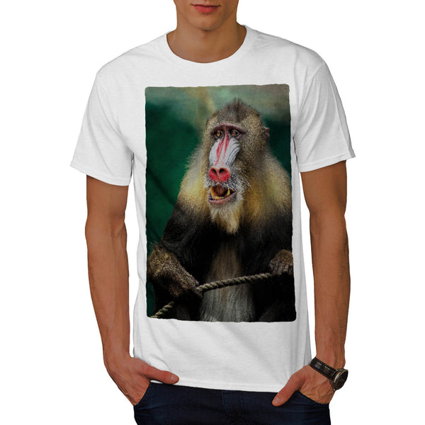 Baboon Monkey Look Mens T-Shirt