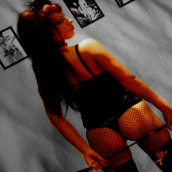 Dominatrix Redhead Womens T-Shirt