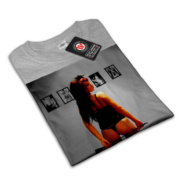 Dominatrix Redhead Womens T-Shirt