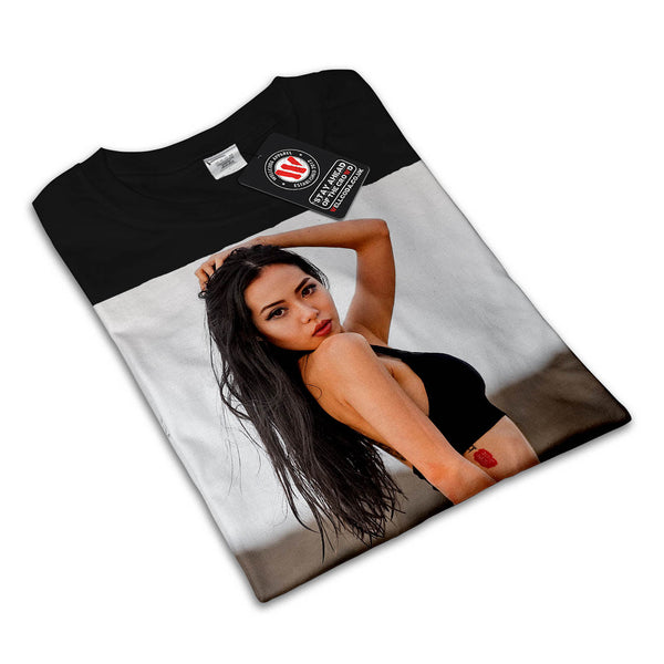 Sexy Asian Girl Body Mens T-Shirt