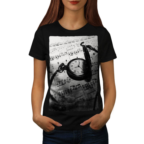 Musical Key Notes Womens T-Shirt