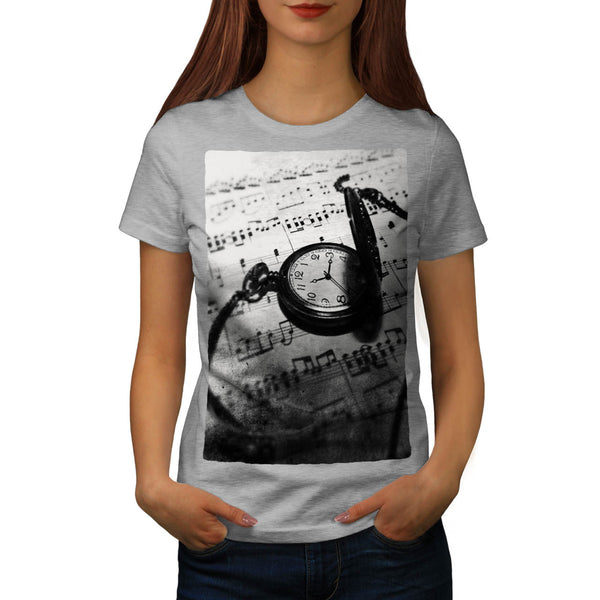 Musical Key Notes Womens T-Shirt