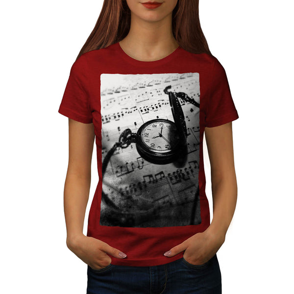 Musical Key Notes Womens T-Shirt