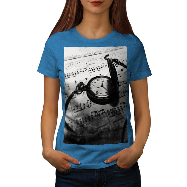 Musical Key Notes Womens T-Shirt