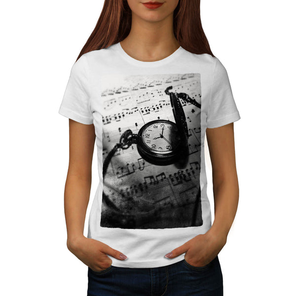 Musical Key Notes Womens T-Shirt