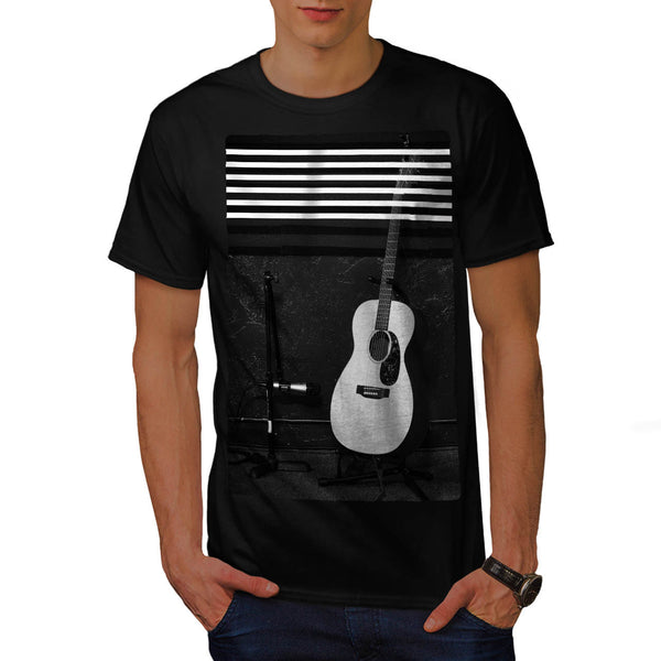 Acoustic Guitar Mens T-Shirt