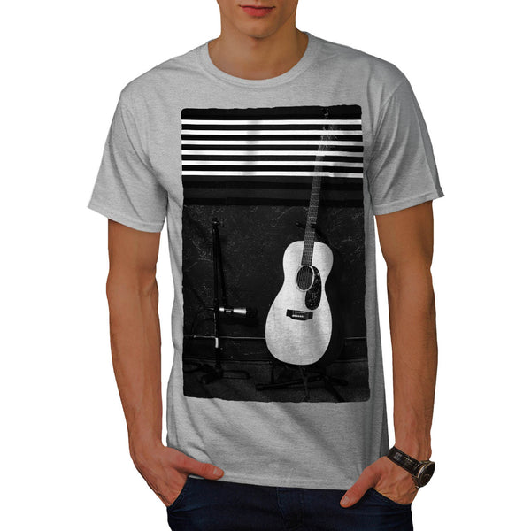 Acoustic Guitar Mens T-Shirt