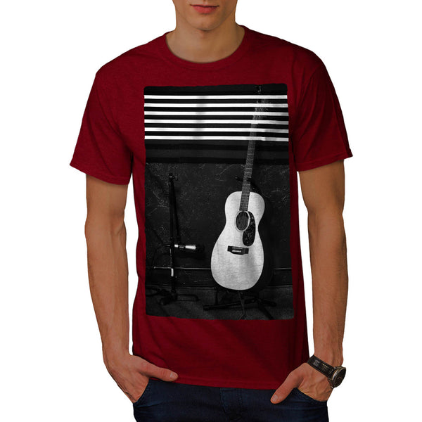 Acoustic Guitar Mens T-Shirt