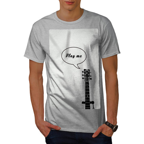 Acoustic Guitar Mens T-Shirt