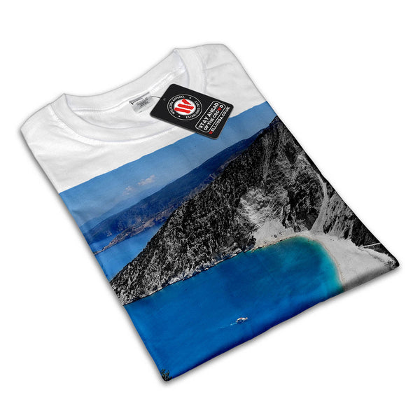 Beach Sea Mountain Mens T-Shirt