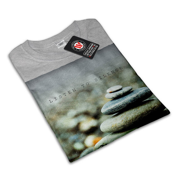 Beach Rocks Art Mens T-Shirt