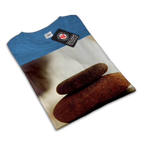 Beach Rocks Art Mens T-Shirt