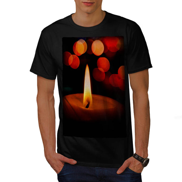 Candle Flames Mens T-Shirt