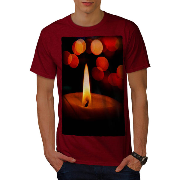 Candle Flames Mens T-Shirt
