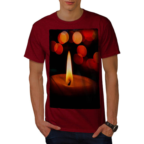Candle Flames Mens T-Shirt