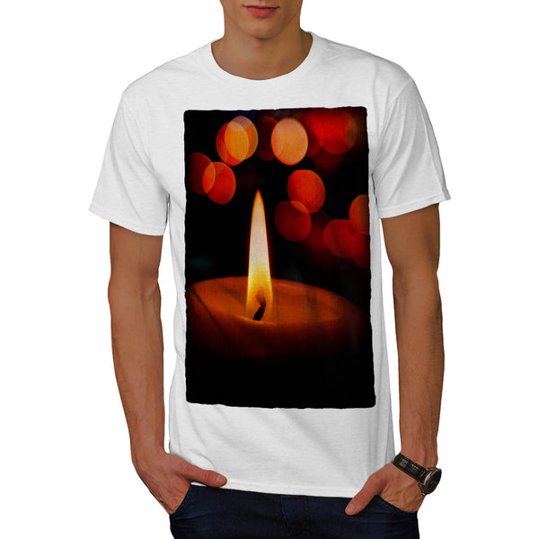 Candle Flames Mens T-Shirt