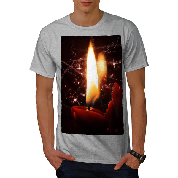 Candle Light Mens T-Shirt