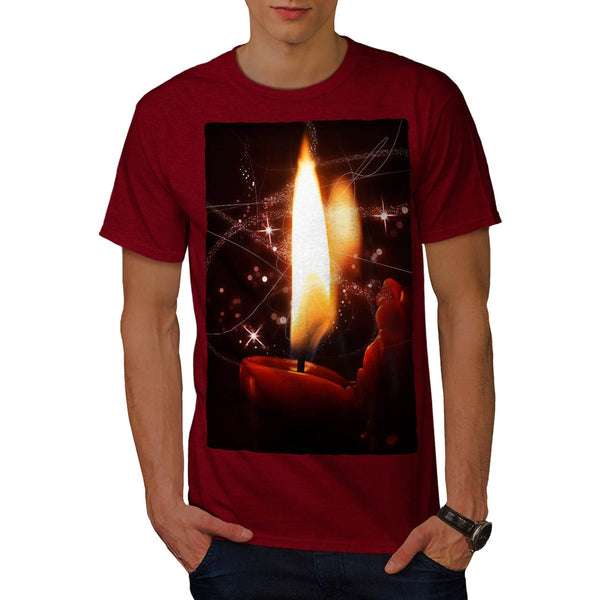 Candle Light Mens T-Shirt