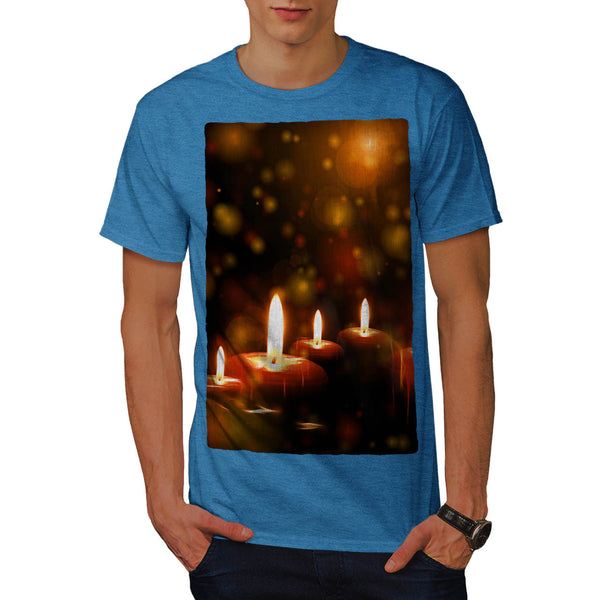 Candle Flames Mens T-Shirt