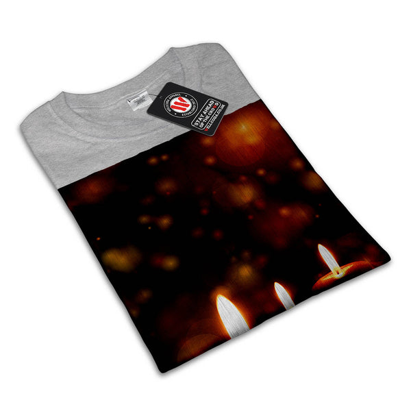 Candle Flames Mens T-Shirt