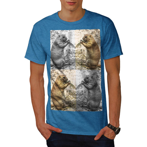 Funny Chipmunk Collage Mens T-Shirt