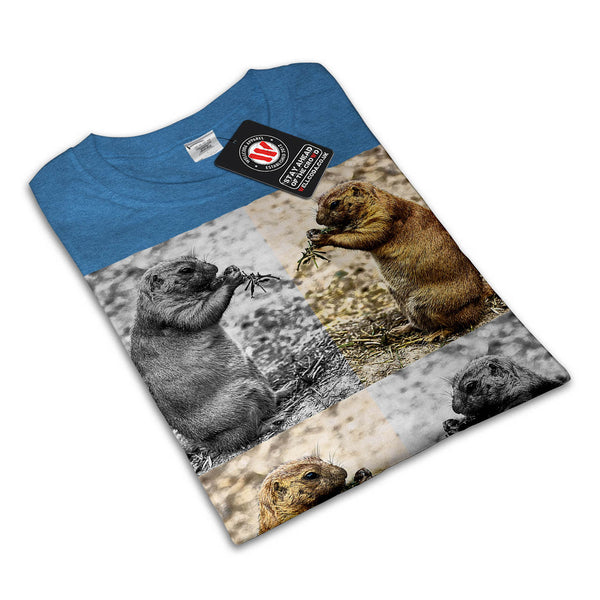 Funny Chipmunk Collage Mens T-Shirt