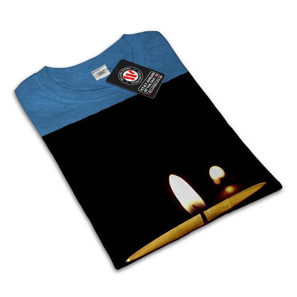 Burning Candles Mens T-Shirt