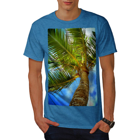 Exotic Tall Palm Tree Mens T-Shirt