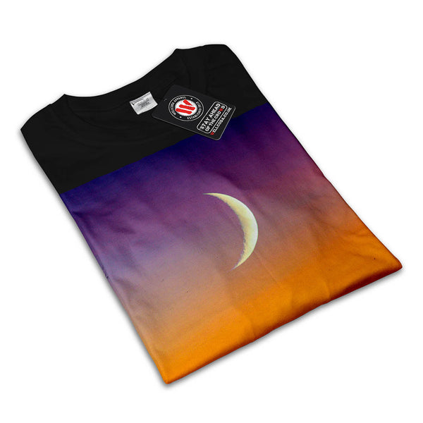 Moon Over The Sea Womens T-Shirt