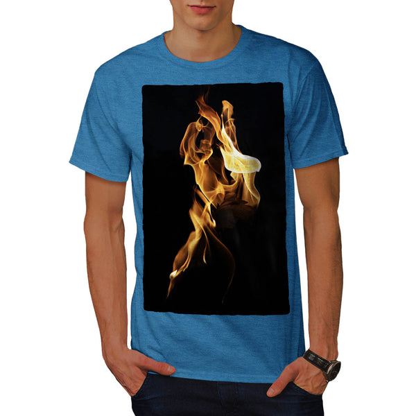 Burning Hot Fire Mens T-Shirt