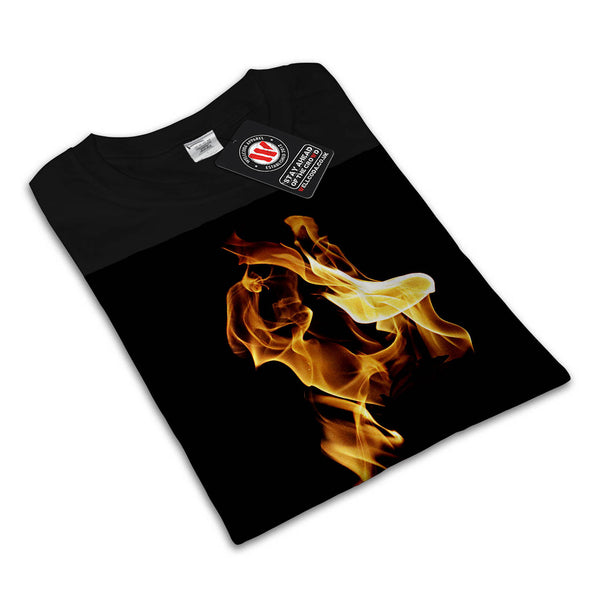 Burning Hot Fire Mens T-Shirt