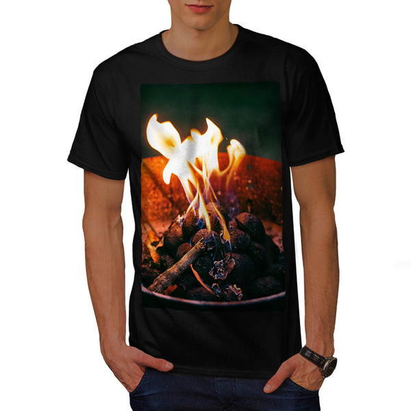 Burning Hot Coal Mens T-Shirt