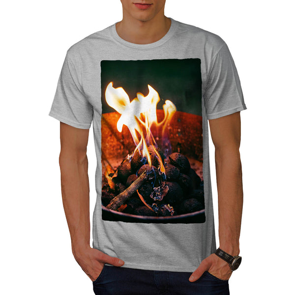 Burning Hot Coal Mens T-Shirt