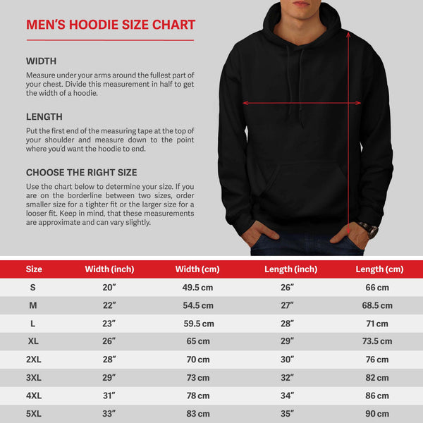 Be Different Road Mens Hoodie
