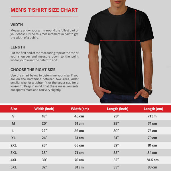 Red Card Deck Shape Mens T-Shirt