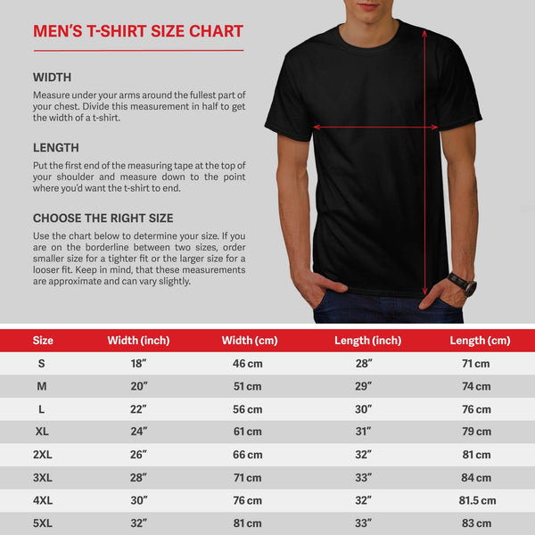 V Epic Brand Print Mens T-Shirt