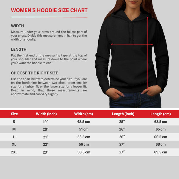 Razor Blade Gamble Womens Hoodie