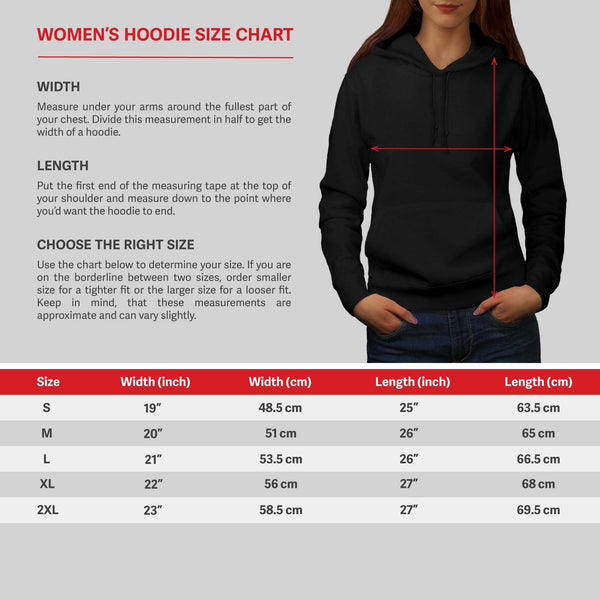 Artsy Skull Head Womens Hoodie